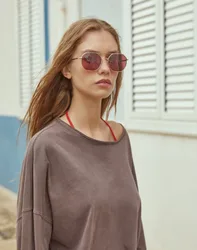 Gafas de sol Stride - Light Gold Cranberry