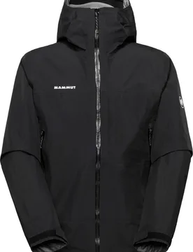 Veste technique polyvalente imperméable - Alto Guide HS Hooded Jacket Men Black - Taille M - Noir - Mammut - FashionsVida
