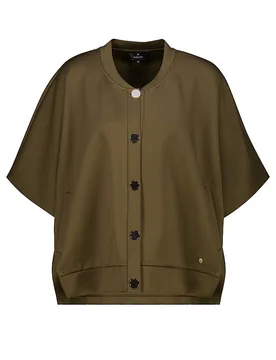 Monari Cape - Poncho olive 38 - monari - FashionsVida