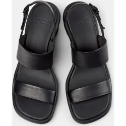Sandalias de cuña de mujer de piel louise sandal