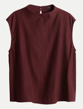 Opus Blusentop Focy Rot 44 - Opus - FashionsVida