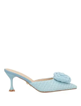 Mules & Zuecos Mujer Azul celeste 36,37,38 Mujer - Twenty Four Haitch - FashionsVida