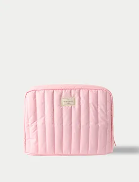 The Showcase XL Make Up Bag Baby Pink female - The Flat Lay Co. - FashionsVida
