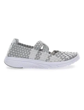 Sneakers Slip-on 9605 Bianche e Grigie 37 - Overland - FashionsVida