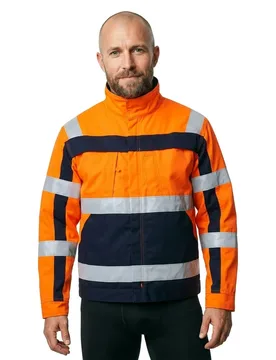Veste Safe Compete 07109 Hi-Vis Orange / Navy 3XL - MASCOT - FashionsVida