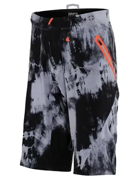 Pantaloni Corti Celium Tiedyed Black - 100percent - FashionsVida
