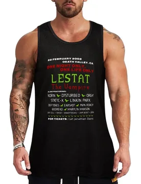 LESTAT THE VAMPIRE concert Tank Top Plain Basic Tank Top Cotton Soft Sleeveless Tee - Aliexpress - FashionsVida