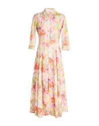 Vestido midi Mujer Coral S Mujer