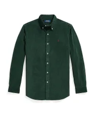 Camisa Custom Fit verde oscuro XL