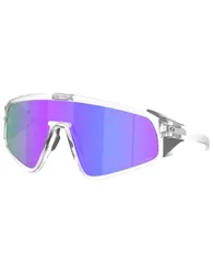 Lunettes de soleil - Latch Panel Matte Clear Prizm Violet - Gris