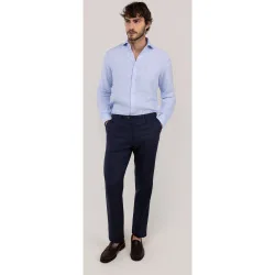 Pantalón de lino de hombre formal