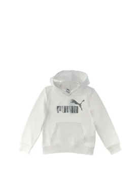 Felpa con cappuccio BIANCO 152 - Puma - FashionsVida