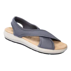 Stretch-Sandale "Pisa“ grau 41 Damen