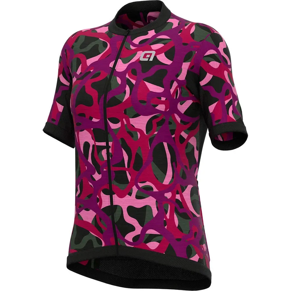 Maglia A Maniche Corte Woodland Violet - Ale - FashionsVida
