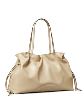 Borsa beige donna shopping ella natuuraâ„¢ - Tory burch - FashionsVida