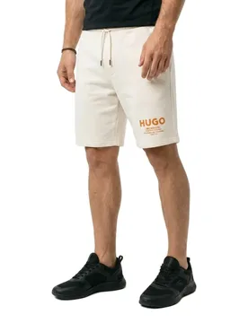 Hugo Short De Sport Nomario 10257685 Blue Open White M - Hugo Boss - FashionsVida