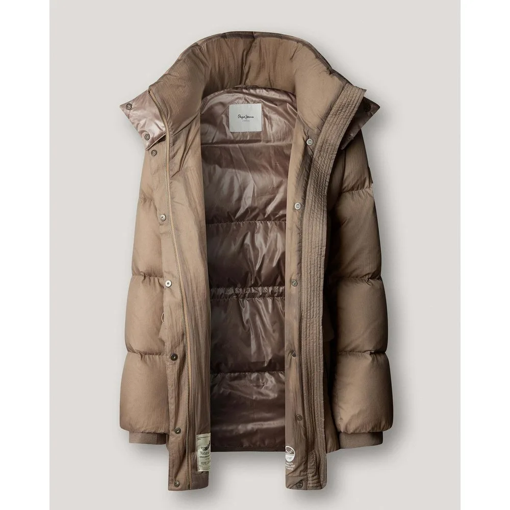 Plumífero de mujer acolchado con capucha - Pepe Jeans - FashionsVida