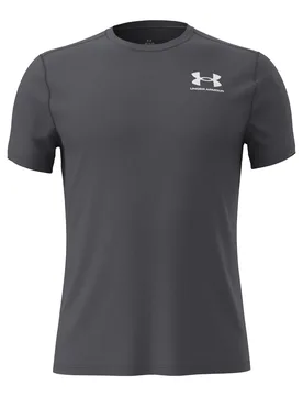 Unisex Adult Heatgear T-Shirt (Castle Rock Grey) - Dark Grey - Size X-Large - Under armour - FashionsVida