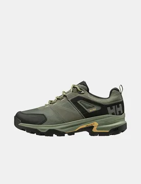 Men's Ascender Low HELLY TECH® Hiking Shoes Green 8 - Utility Green - Male - Helly Hansen - FashionsVida