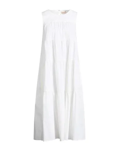 Vestido midi Mujer Marfil 40 Mujer - Ferrante - FashionsVida