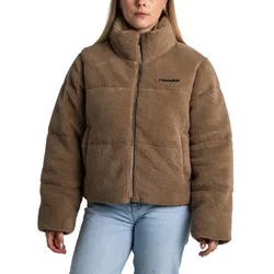 Georgia Teddy Puffer Jacket Sand M Damen