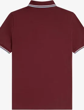 Polo de manga corta de hombre en punto piqué hecho en Inglaterra - Fred Perry - FashionsVida