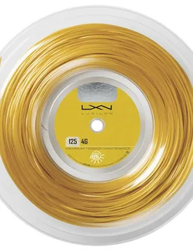 G 125 200 M Tennis Reel String Gold 1.25 mm - Luxilon - FashionsVida