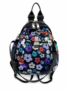 Women's Noir Garden Sparkle Backpack - Multicolor - Size: One Size - PEACH ACCESSORIES - FashionsVida
