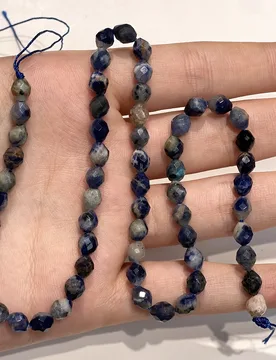 Faceted Beads Natural Stone Amazonite/Unakite Beads 6.5x7.5mm For Jewelry Making DIY Necklace Bracelet Earrings Accessory - Aliexpress - FashionsVida