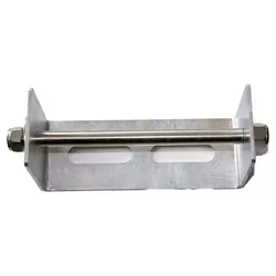 Bracket Galvanized For Trailer Roller Grey 175 mm unisex