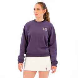 Classic Crew Sweatshirt Graystone / Sandrift Graphic S