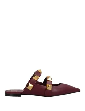 Mules & Zuecos Mujer Burdeos 35.5,36,36.5 Mujer - Valentino Garavani - FashionsVida