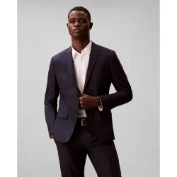 Blazer Hombre ajustada de lana