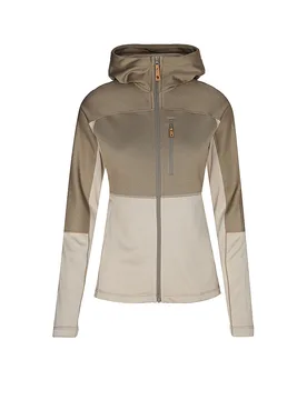 Veste polaire Abisko Trail Hoodie marron clair XS - Fjällräven - FashionsVida