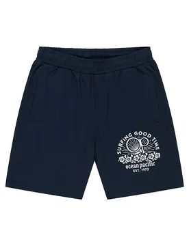 Short Supertubos Dark Navy / Beige XL - Ocean Pacific - FashionsVida