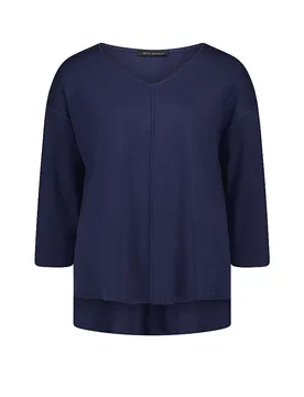 Pull-over bleu marine 46 - Betty barclay - FashionsVida