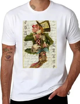 Mad Hatter Joker Card T-Shirt essential t shirt man t shirt luxury T-Shirt - Aliexpress - FashionsVida