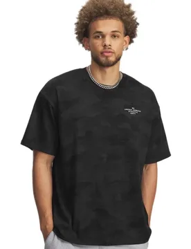 T-shirt à Manches Courtes Heavyweight Athletic Dept Aop Black XL - Under armour - FashionsVida