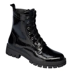 Wärme-Lackboot "Carmen" schwarz 39 Damen