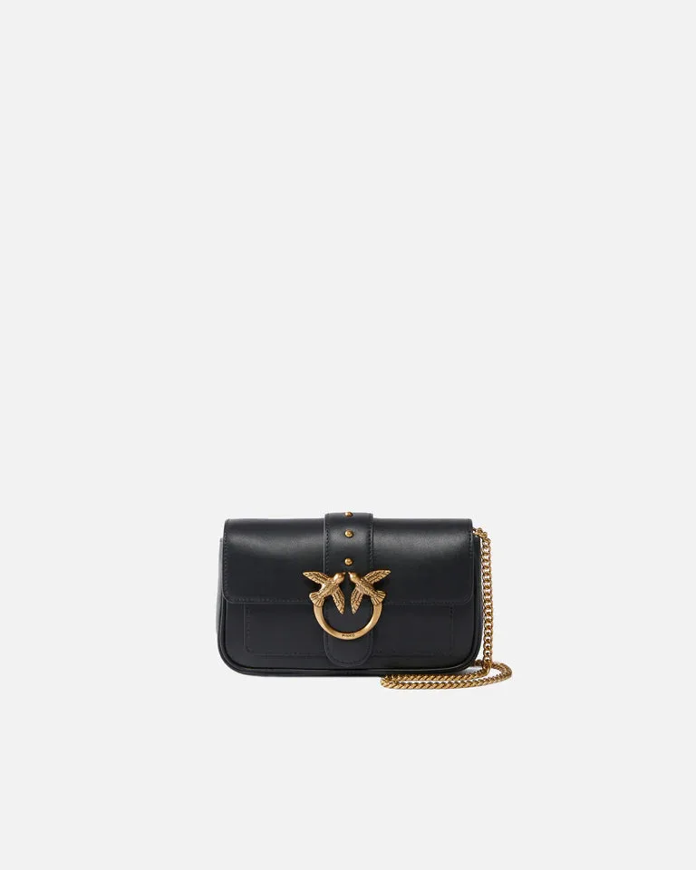LOVE ONE POCKET C VITELLO SETA SS26 - PINKO - FashionsVida
