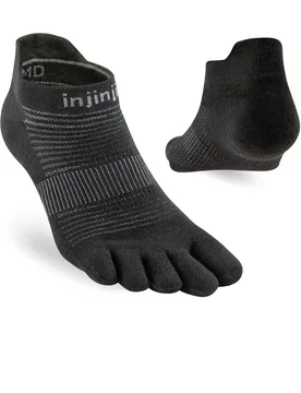 Lightweight Men No-Show Performance Run Toe Sock - - Size: S - Injinji - FashionsVida