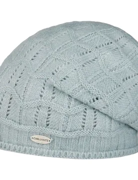 Maira Beanie Hat by - light blue - Damen - Size: One Size - Chillouts - FashionsVida