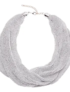 Wedolina Tuch-Kette silber - wedolina - FashionsVida