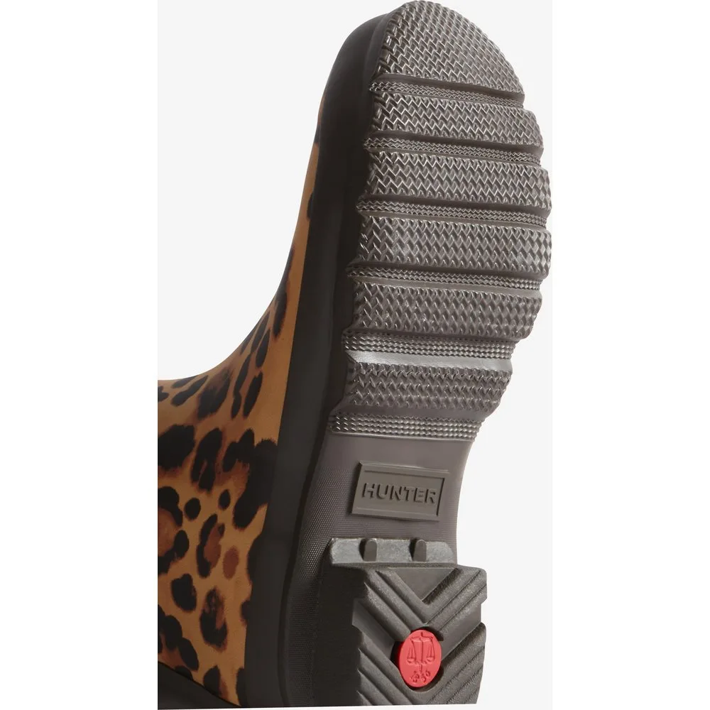Botas de agua de mujer original tall leopard print impermeables - Hunter - FashionsVida