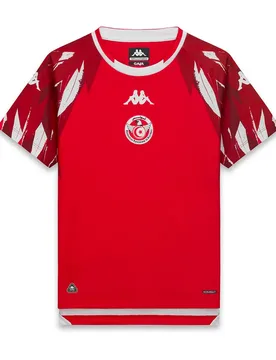 Auswärtstrikot Tunesien Coupe du Monde 2026 - Rouge - male - Size: L - Kappa - FashionsVida