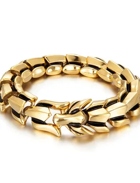 Punk Style Men's Personality Creative Fashion Keel Chain Bracelet, Trendy Domineering Titanium Steel Bracelet - Aliexpress - FashionsVida