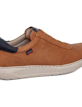 Zapatos cómodos de hombre de piel con cierre elastico con tecnología Adaptaction - Callaghan - FashionsVida