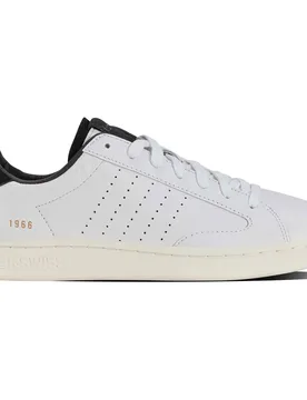 Sneaker Lozan Klub Leather White / Black / Sail White EU 44 - K-swiss Lifestyle - FashionsVida