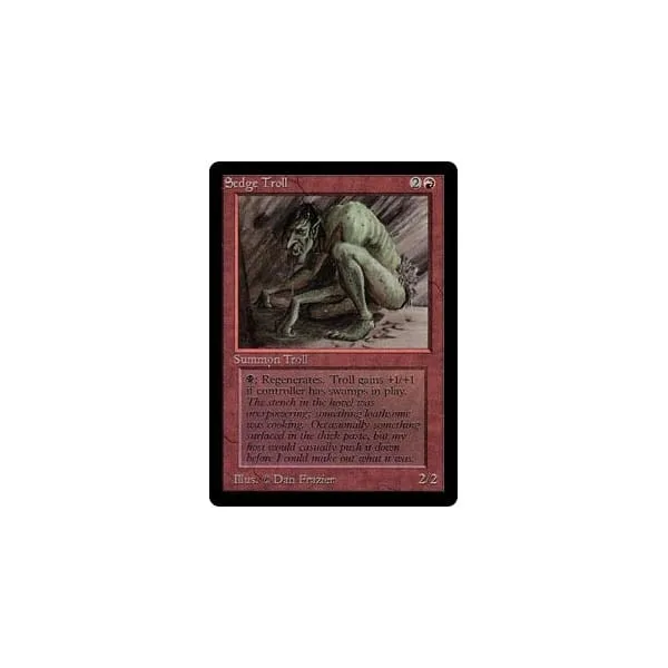 Sedge Troll Beta - Magic: The Gathering - FashionsVida