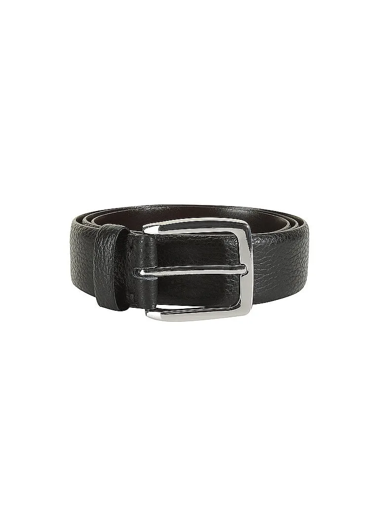 Ledergürtel schwarz 100 Herren - Windsor - FashionsVida